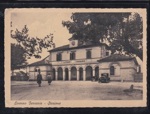 Cartolina livorno ferraris - cartolina,