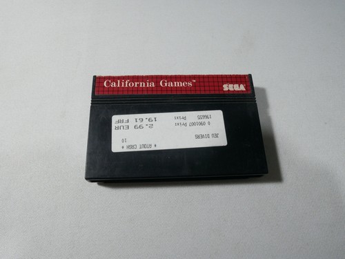 California games loose sega - games,