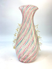 MURANO VASO IN VETRO ZANFIRICO DI DINO MARTENS PER AURELIANO TOSO