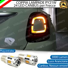 COPPIA LAMPADE PY21W LED FIAT