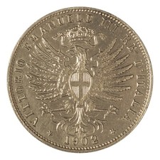 25 Centesimi 1902 SPL+