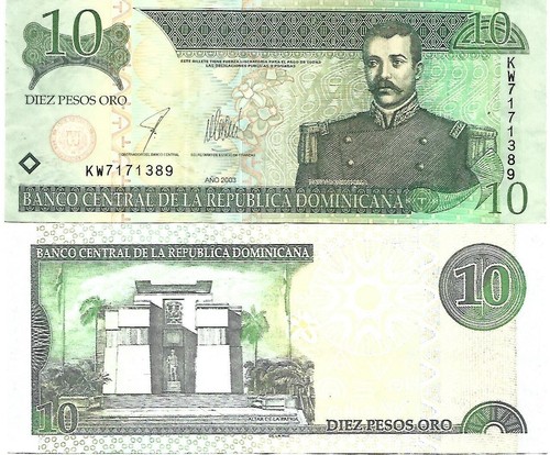 Repubblica dominicana pesos - 10,