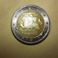 MONETA DA 2 EURO LIETUVA