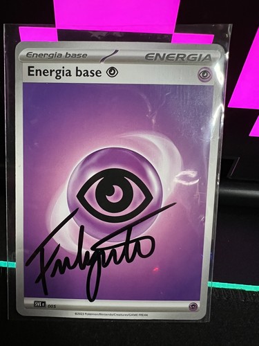 Carta pokèmon energia - energia, psico