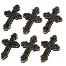 6pcs Retro Style Cross Shaped
