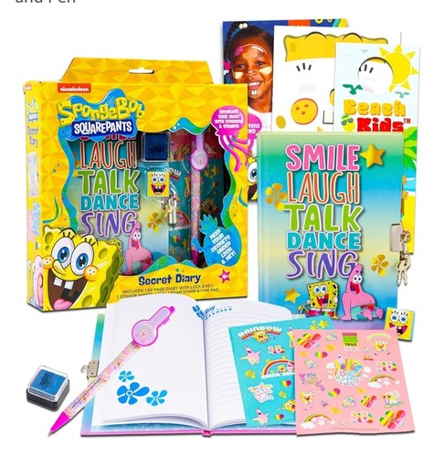 Spongebob journal and diary - spongebob,