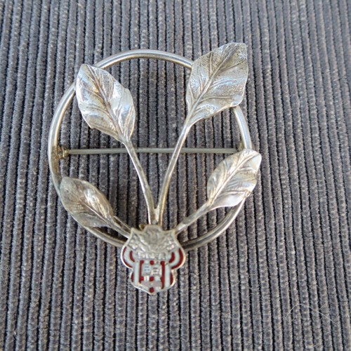 Spilla argento sterling e - in,