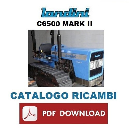 Trattore landini c6500 mark - mark, ii