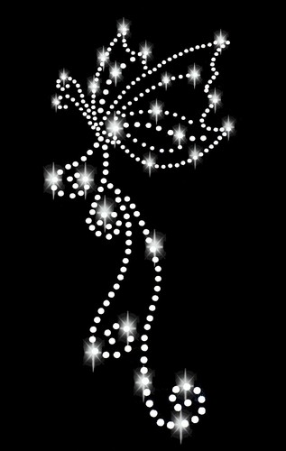 Strass farfalla immagine - farfalla,