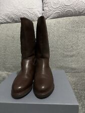 Stivali vera pelle interno pelliccia 40 Italian Real leather boots inside fur