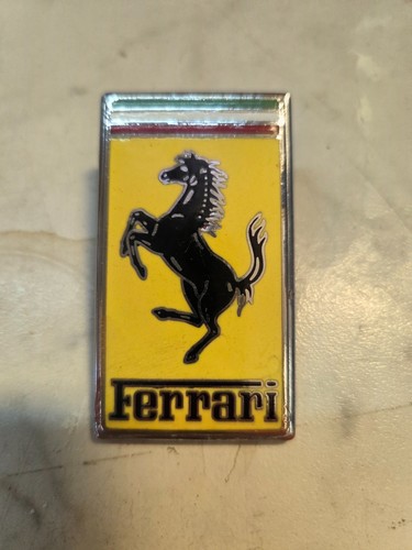 Ferrari front badge - front,