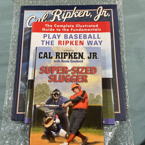 Cal ripken lot 3 signed - ripken, jr.