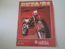 advertising Pubblicità 1984 MOTO BETA TR32 TR 32 TRIAL 240