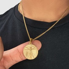 Collana Uomo Vitruviano Da