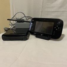 Console Nintendo Wii U  Nera Con Cavi Originali Spedizione 24H