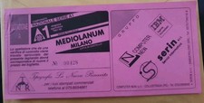 BIGLIETTO PARTITA PALLAVOLO