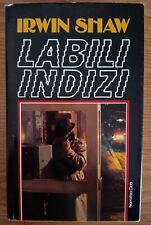 Labili indizi Irwin Shaw Euroclub 1985 copertina rigida 