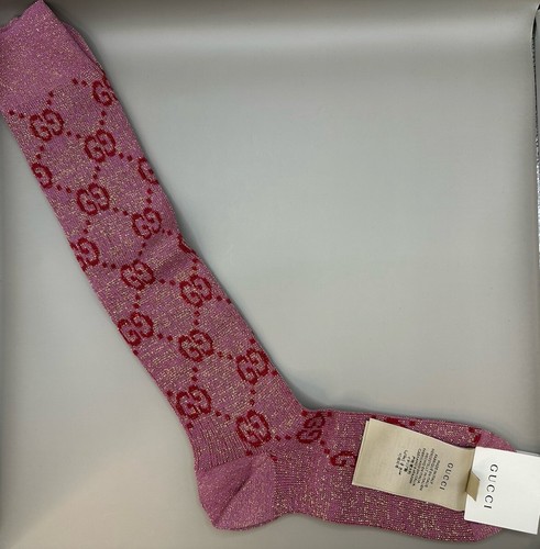 Gucci calze glitterate - gg, logo