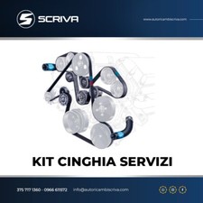 KIT CINGHIA SERVIZI AUDI A3 VOLKSWAGEN GOLF 5 TOURAN 1.9 TDI 105CV BKC BXE BLS