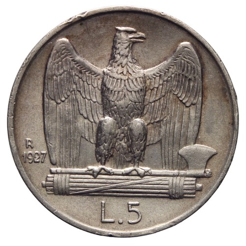 Regno italia 5 lire - d'italia,