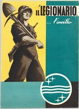 Radio "Il Legionario" Philips -  Depliant 1937 -  Supereterodina a 5 Valvole