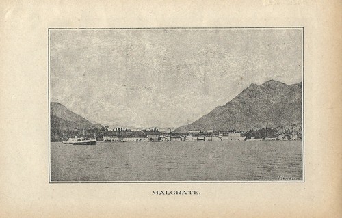 Stampa malgrate sul - sul, lago