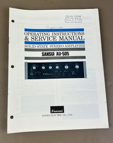 Amplificatore integrato sansui - amplificatore,