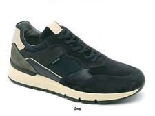 Nero Giardini scarpe uomo sneakers I400401U sportive pelle scamosciato Blu Nuove