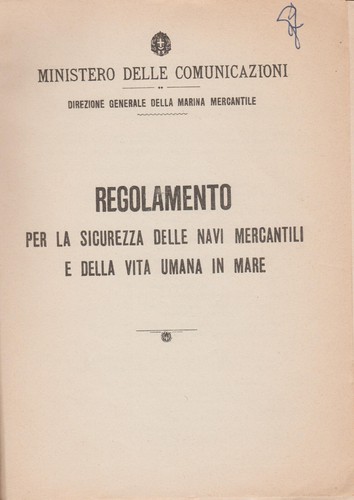 Regolamento per sicurezza - regolamento,