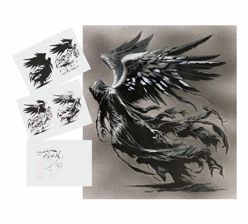 362 dark angel step - angel,