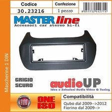 MASCHERINA AUTORADIO 1 DIN PER