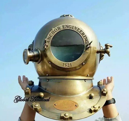 Antico casco subacqueo - , 18