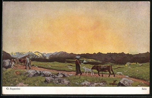 Cartolina artistica giovanni - cartolina,