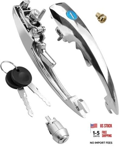 Door handle pair - door,