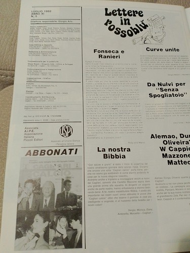 Rivista cagliari calcio - rivista,