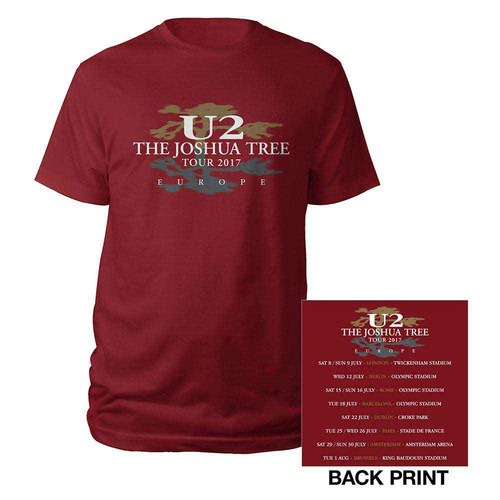 Shirt joshua tree 2017 - t,