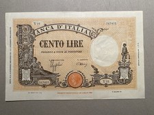 Banconota Banknote da 100 Lire