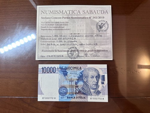 Banconota lire 10000 volta - 10000,