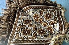 COPERTA  ABRUZZESE ANTICA DOUBLE FACE SINGOLA  LANA  Made in ITALY cm 177 x 245