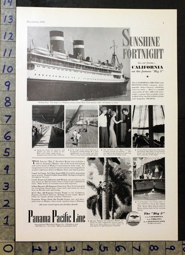1936 piroscafo viaggio - piroscafo,