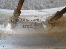 MOTO GUZZI GALLETTO 192 160 175 CERCHIO ALLUMINIO BORRANI RUOTA SCORTA 17 EPOCA