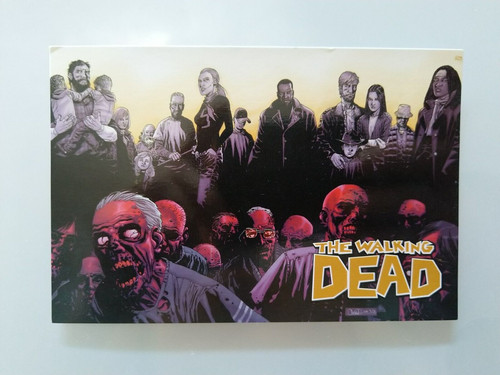 The walking dead cartolina - the,
