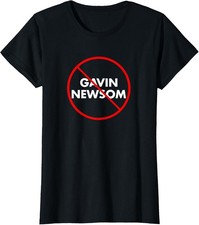 Gavin Newsom - Recall Newsom - California Design Ladies' Crewneck T-Shirt