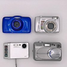 Nikon Coolpix S32 13MP, Coolpix L1, Finepix A205S, Samsung L831 For Parts Repair
