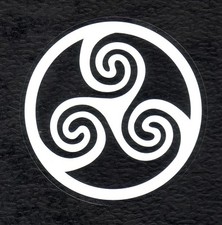 TRISKEL TRANSPARENT BLANC