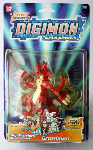 2001 digimon growlmon - 2001,