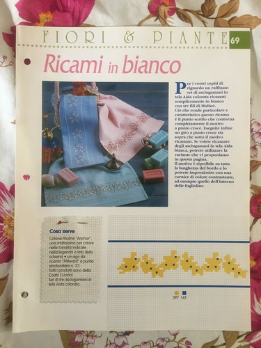Schema punto croce ricamo - schema,