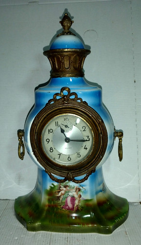 Antico orologio ceramica - antico,