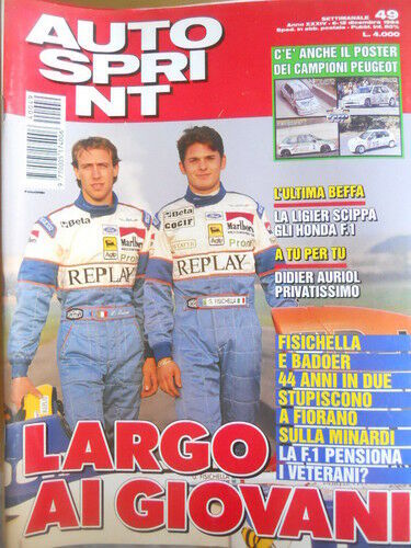 Autosprint 1994 con - con, poster