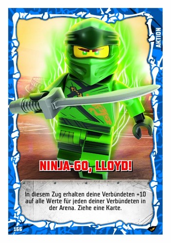 166 ninja lloyd - 166, carta